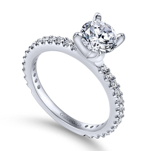 Gabriel Logan Diamond Engagement Ring Image 2 Goldstein's Jewelers Mobile, AL