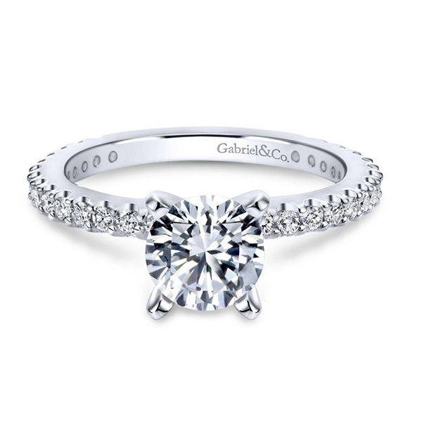 Gabriel Logan Diamond Engagement Ring Goldstein's Jewelers Mobile, AL