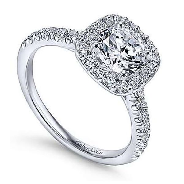 Gabriel Lyla Diamond Engagement Ring Image 2 Goldstein's Jewelers Mobile, AL