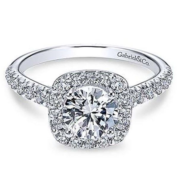 Gabriel Lyla Diamond Engagement Ring Goldstein's Jewelers Mobile, AL