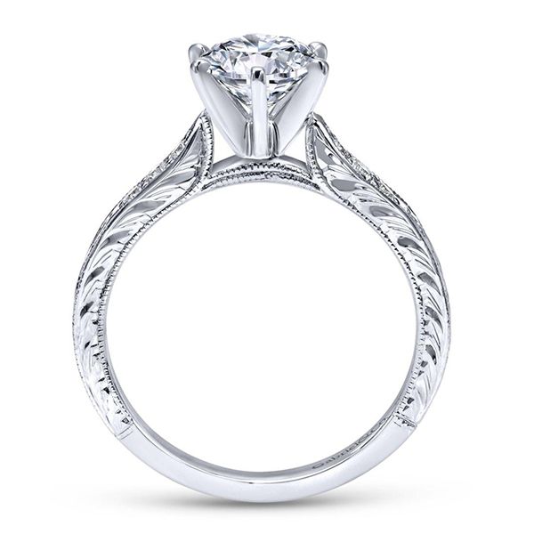 Gabriel Kate Diamond Engagement Ring Image 3 Goldstein's Jewelers Mobile, AL