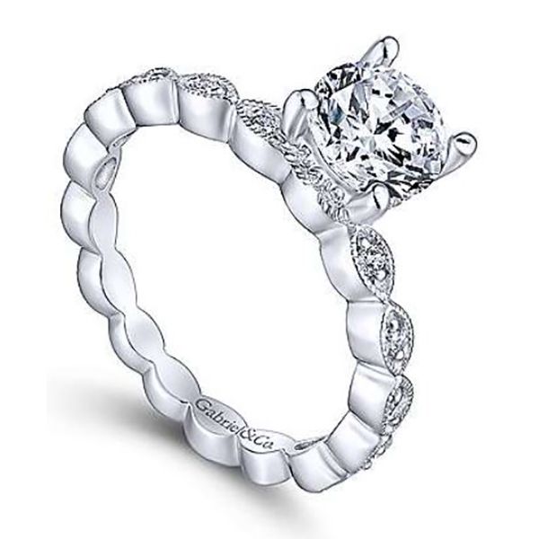 Gabriel Lula Diamond Engagement Ring Image 2 Goldstein's Jewelers Mobile, AL
