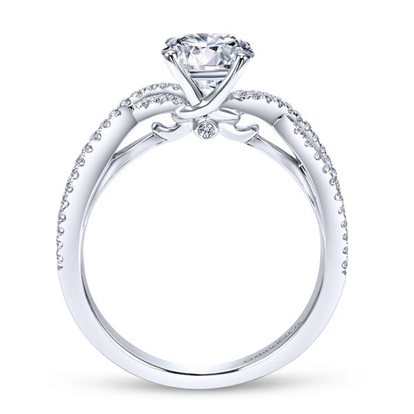 Gabriel Gina Diamond Engagement Ring Image 3 Goldstein's Jewelers Mobile, AL