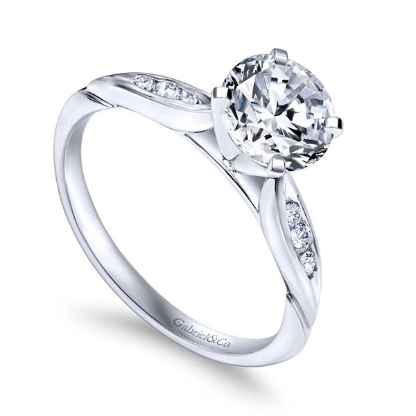 Gabriel Quinn Diamond Engagement Ring Image 2 Goldstein's Jewelers Mobile, AL
