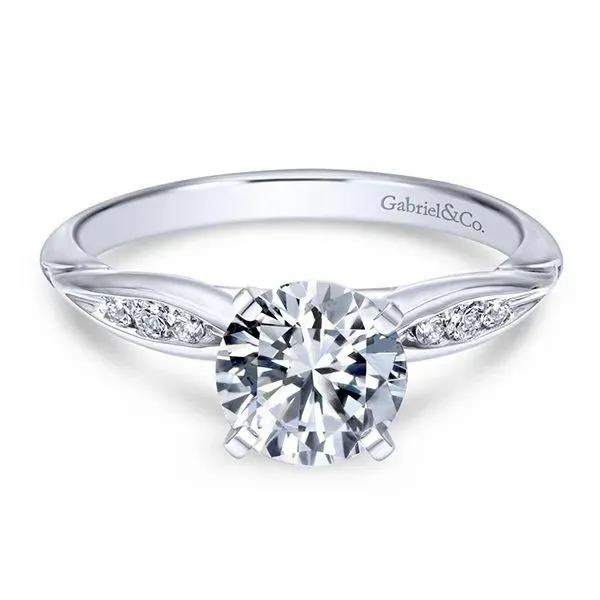 Gabriel Quinn Diamond Engagement Ring Goldstein's Jewelers Mobile, AL