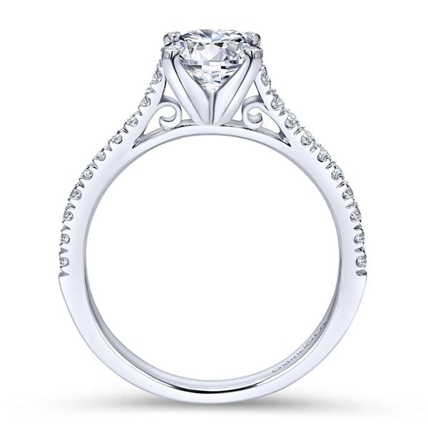 Gabriel Joanna Diamond Engagement Ring Image 3 Goldstein's Jewelers Mobile, AL