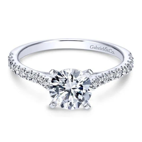 Gabriel Shanna Diamond Engagement Ring Goldstein's Jewelers Mobile, AL