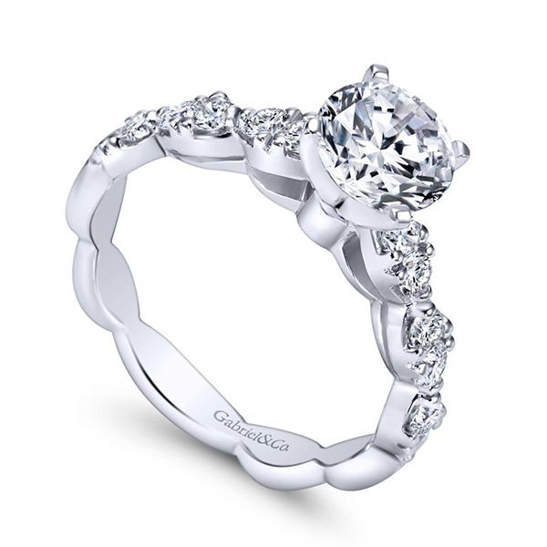 Gabriel Rowan Diamond Engagement Ring Image 2 Goldstein's Jewelers Mobile, AL