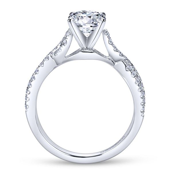 Gabriel Kayla Diamond Engagement Ring Image 3 Goldstein's Jewelers Mobile, AL
