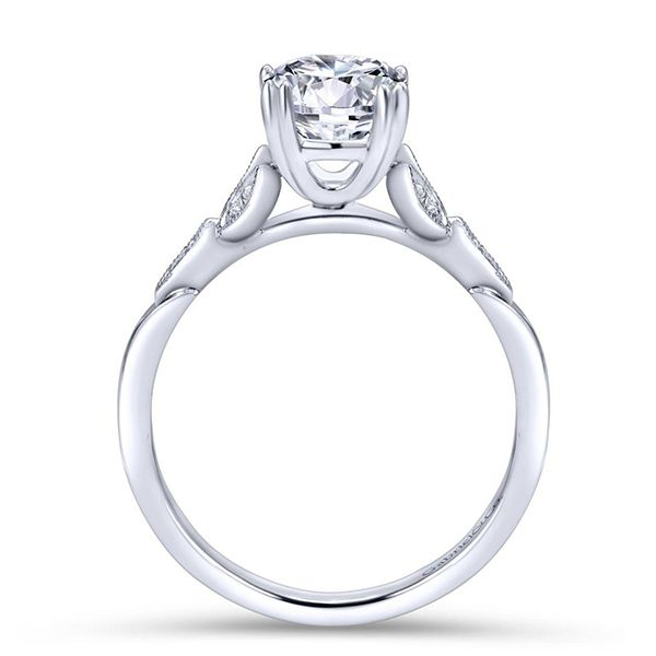 Gabriel Celia Diamond Engagement Ring Image 3 Goldstein's Jewelers Mobile, AL