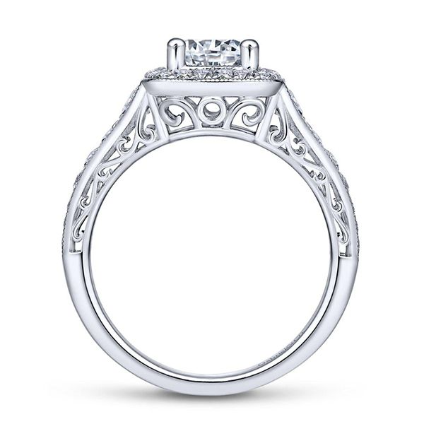 Gabriel Florence Diamond Engagement Ring Image 3 Goldstein's Jewelers Mobile, AL