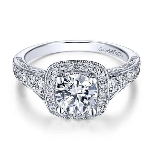 Gabriel Florence Diamond Engagement Ring Goldstein's Jewelers Mobile, AL