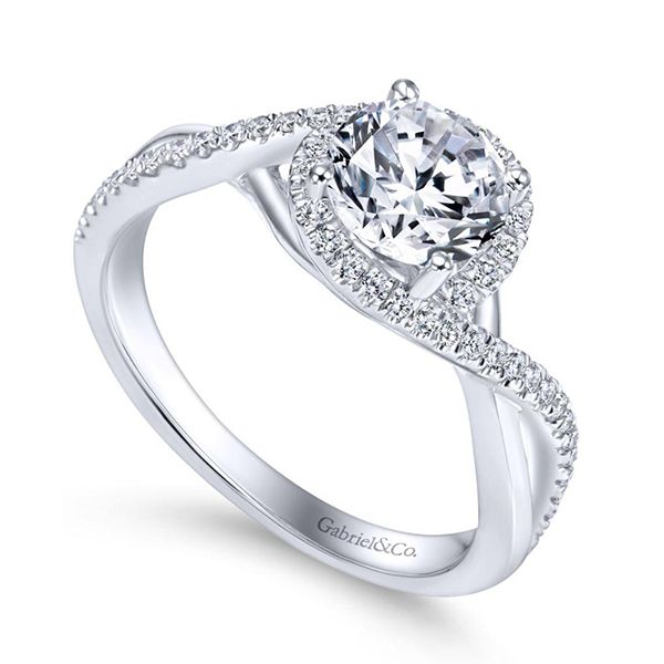 Gabriel Courtney Diamond Engagement Ring Image 2 Goldstein's Jewelers Mobile, AL