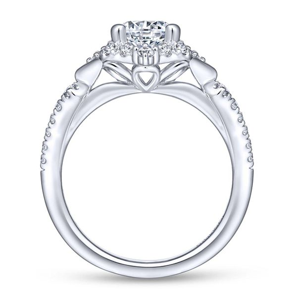 Gabriel Veronique Diamond Engagement Ring Image 3 Goldstein's Jewelers Mobile, AL