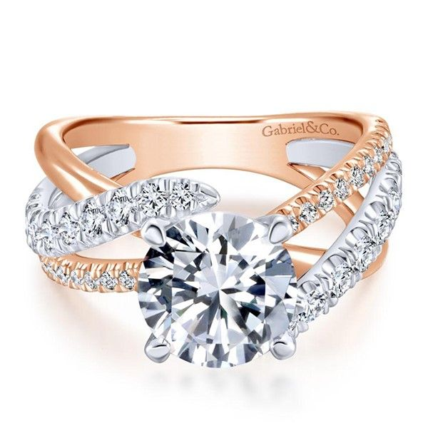 Gabriel Zaira Diamond Engagement Ring Goldstein's Jewelers Mobile, AL