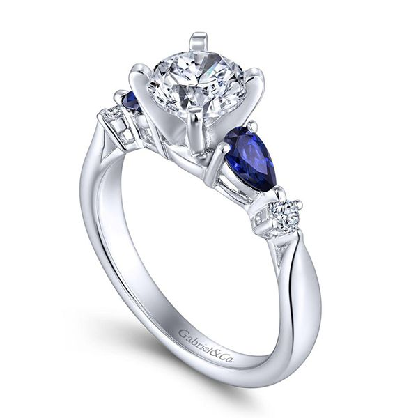 Gabriel Carrie Diamond Engagement Ring Image 2 Goldstein's Jewelers Mobile, AL