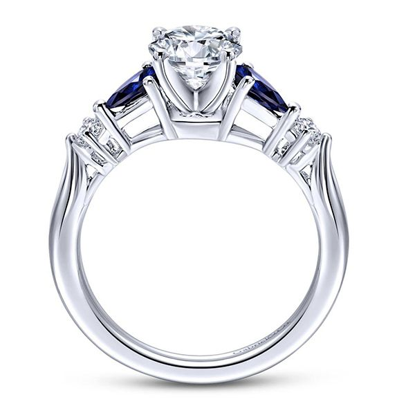 Gabriel Carrie Diamond Engagement Ring Image 3 Goldstein's Jewelers Mobile, AL