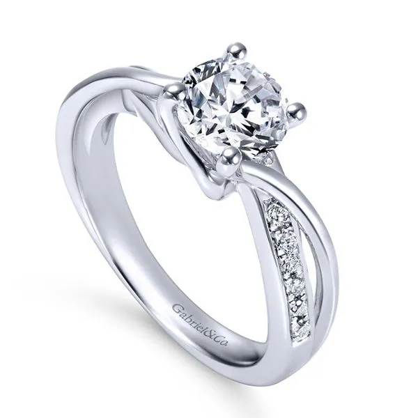 Gabriel Alessa Diamond Engagement Ring Image 2 Goldstein's Jewelers Mobile, AL