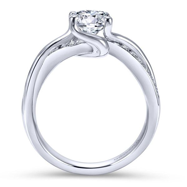 Gabriel Alessa Diamond Engagement Ring Image 3 Goldstein's Jewelers Mobile, AL