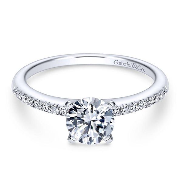 Gabriel Kelly Diamond Engagement Ring Goldstein's Jewelers Mobile, AL