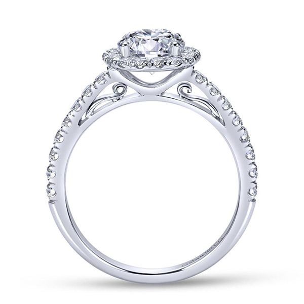 Gabriel Rachel Diamond Engagement Ring Image 3 Goldstein's Jewelers Mobile, AL