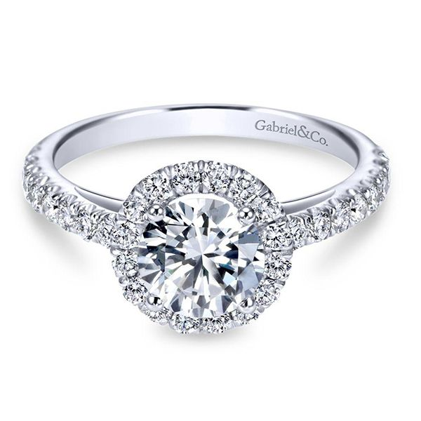 Gabriel Rachel Diamond Engagement Ring Goldstein's Jewelers Mobile, AL