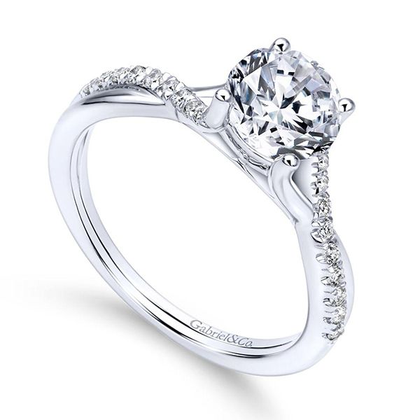 Gabriel Leigh Diamond Engagement Ring Image 2 Goldstein's Jewelers Mobile, AL