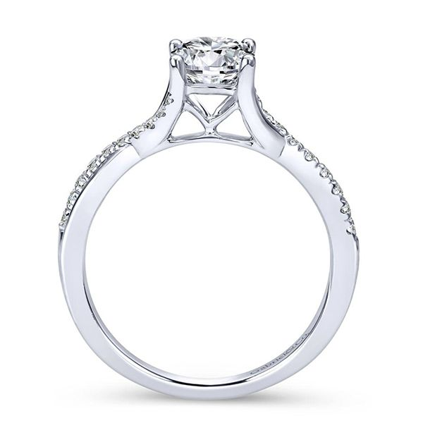 Gabriel Leigh Diamond Engagement Ring Image 3 Goldstein's Jewelers Mobile, AL