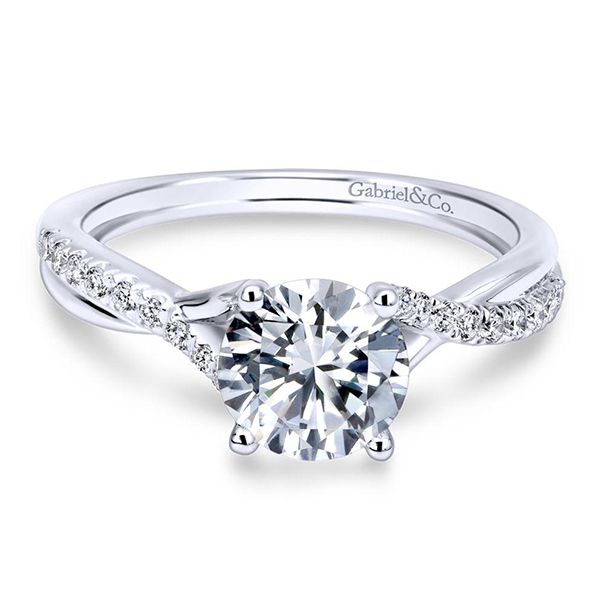Gabriel Leigh Diamond Engagement Ring Goldstein's Jewelers Mobile, AL