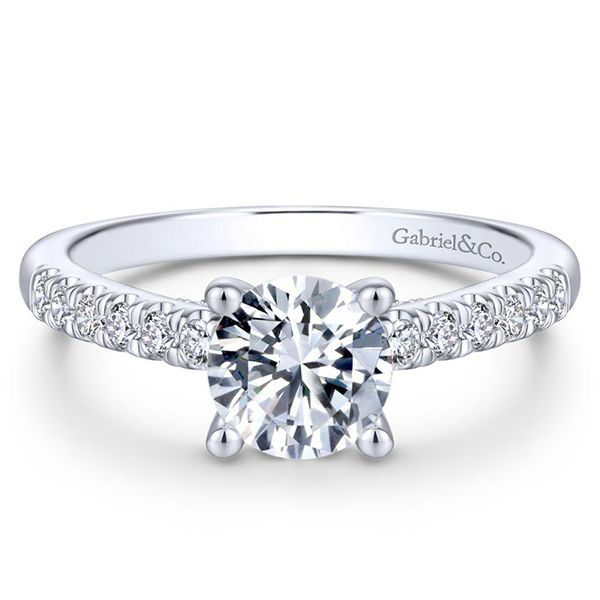 Gabriel Jones Diamond Engagement Ring Goldstein's Jewelers Mobile, AL