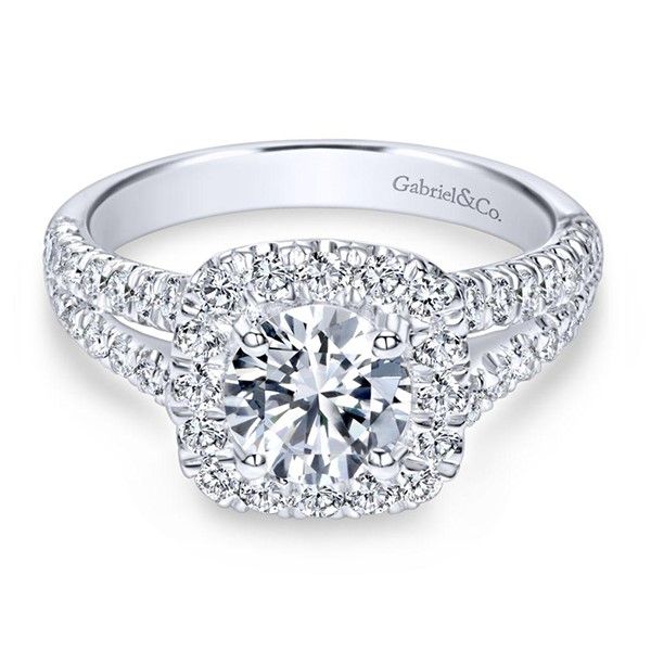 Gabriel James Diamond Engagement Ring Goldstein's Jewelers Mobile, AL