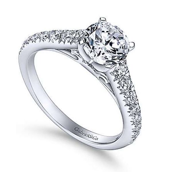 Gabriel Diamond Engagement Ring Image 2 Goldstein's Jewelers Mobile, AL