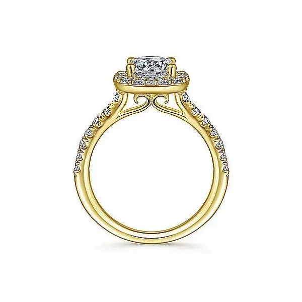 Gabriel Lyla Diamond Engagement Ring Image 3 Goldstein's Jewelers Mobile, AL