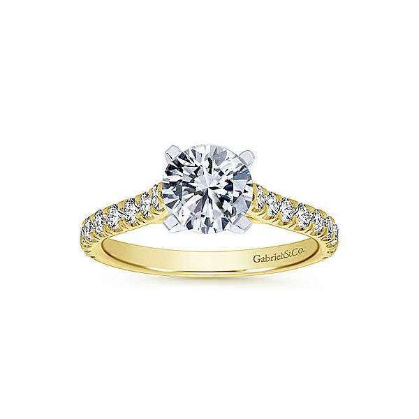 Gabriel Diamond Engagement Ring Image 4 Goldstein's Jewelers Mobile, AL