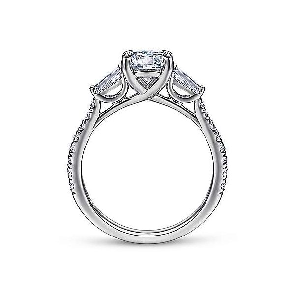 Gabriel Diamond Engagement Ring Image 4 Goldstein's Jewelers Mobile, AL