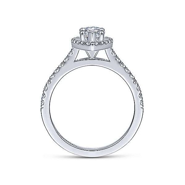 Gabriel Carly Diamond Engagement Ring Image 4 Goldstein's Jewelers Mobile, AL
