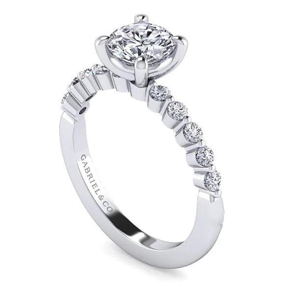 Gabriel Silvey Diamond Engagement Ring Setting Image 2 Goldstein's Jewelers Mobile, AL