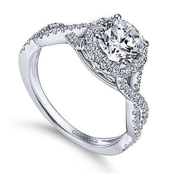 Gabriel Marissa Diamond Engagement Ring Image 2 Goldstein's Jewelers Mobile, AL