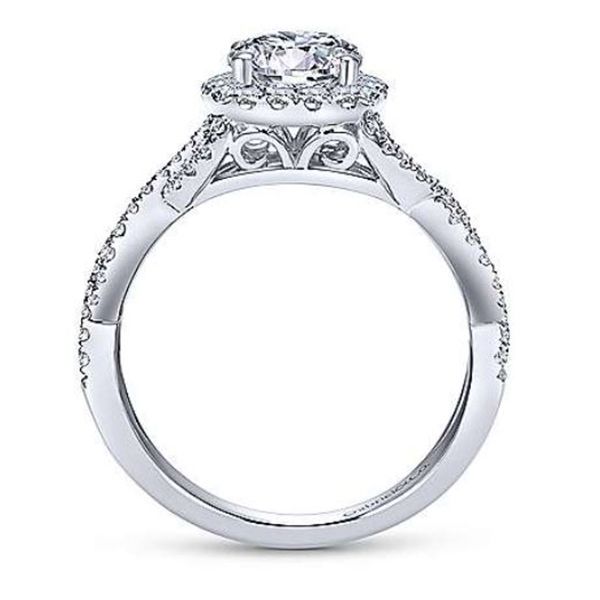 Gabriel Marissa Diamond Engagement Ring Image 3 Goldstein's Jewelers Mobile, AL
