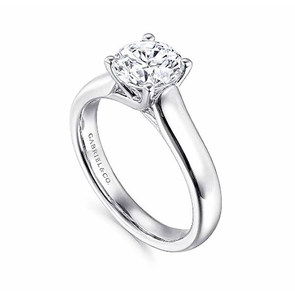 Gabriel Engagement Ring Setting Image 2 Goldstein's Jewelers Mobile, AL
