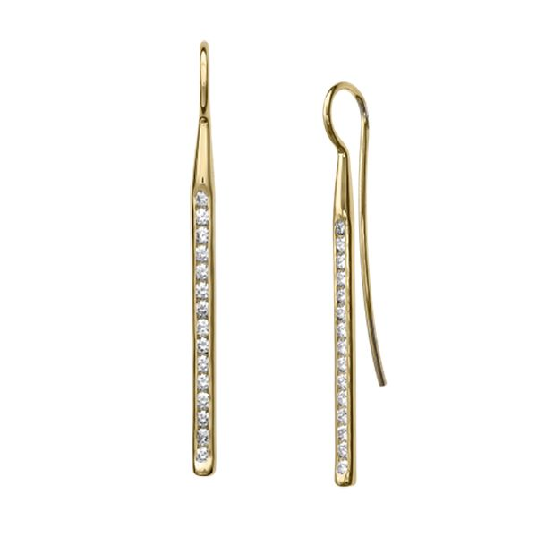 Diamond Sparkler Earrings Goldstein's Jewelers Mobile, AL