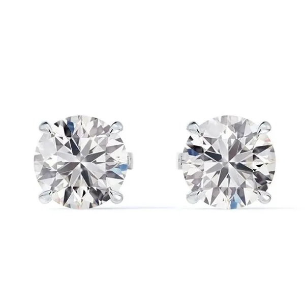 Diamond Solitaire Earrings Goldstein's Jewelers Mobile, AL