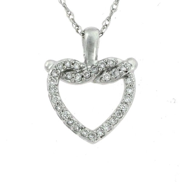 Diamond Heart Necklace Goldstein's Jewelers Mobile, AL
