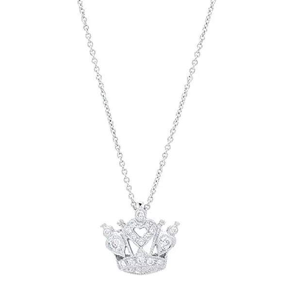 Beverley K Diamond Crown Necklace Goldstein's Jewelers Mobile, AL