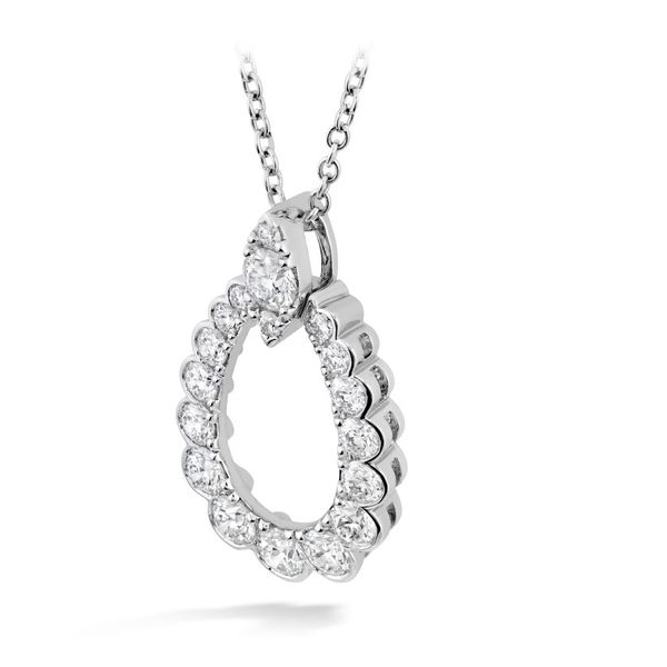 Hearts On Fire Aerial Regal Teardrop Diamond Necklace Image 2 Goldstein's Jewelers Mobile, AL