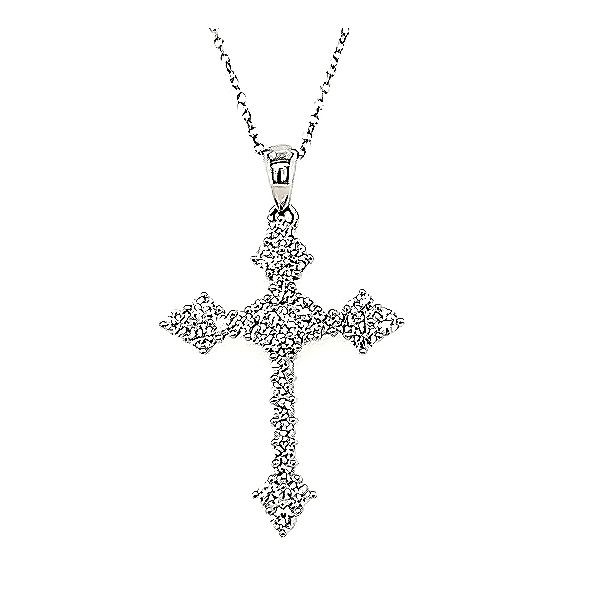 Fancy Diamond Cross Goldstein's Jewelers Mobile, AL
