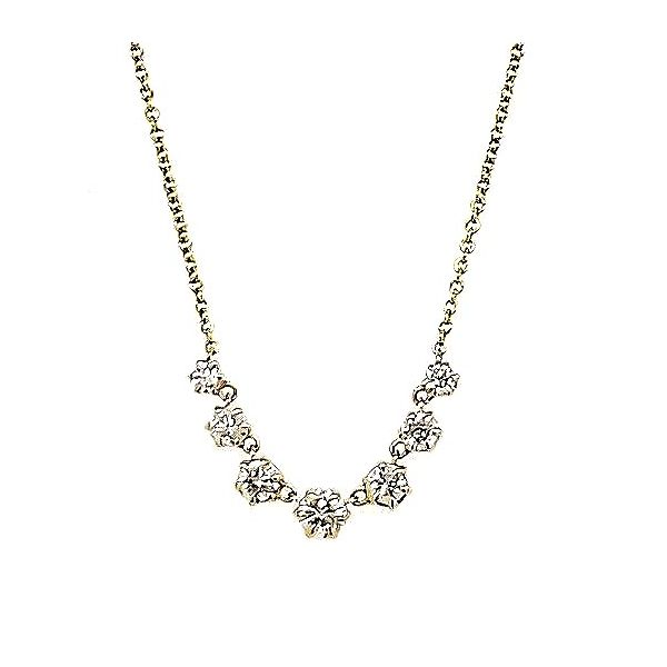 Seven Diamond Necklace Goldstein's Jewelers Mobile, AL