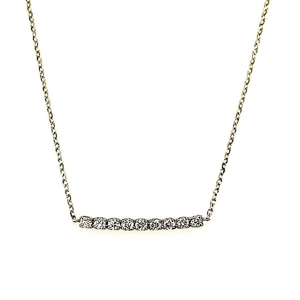 Diamond Bar Necklace Goldstein's Jewelers Mobile, AL