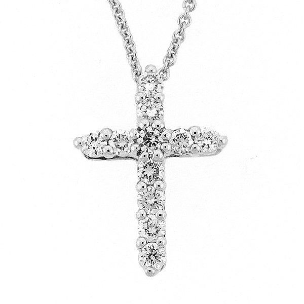 Diamond Cross Necklace Goldstein's Jewelers Mobile, AL