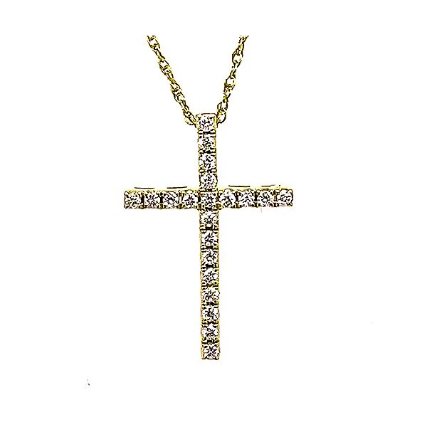 Diamond Cross Pendant Goldstein's Jewelers Mobile, AL